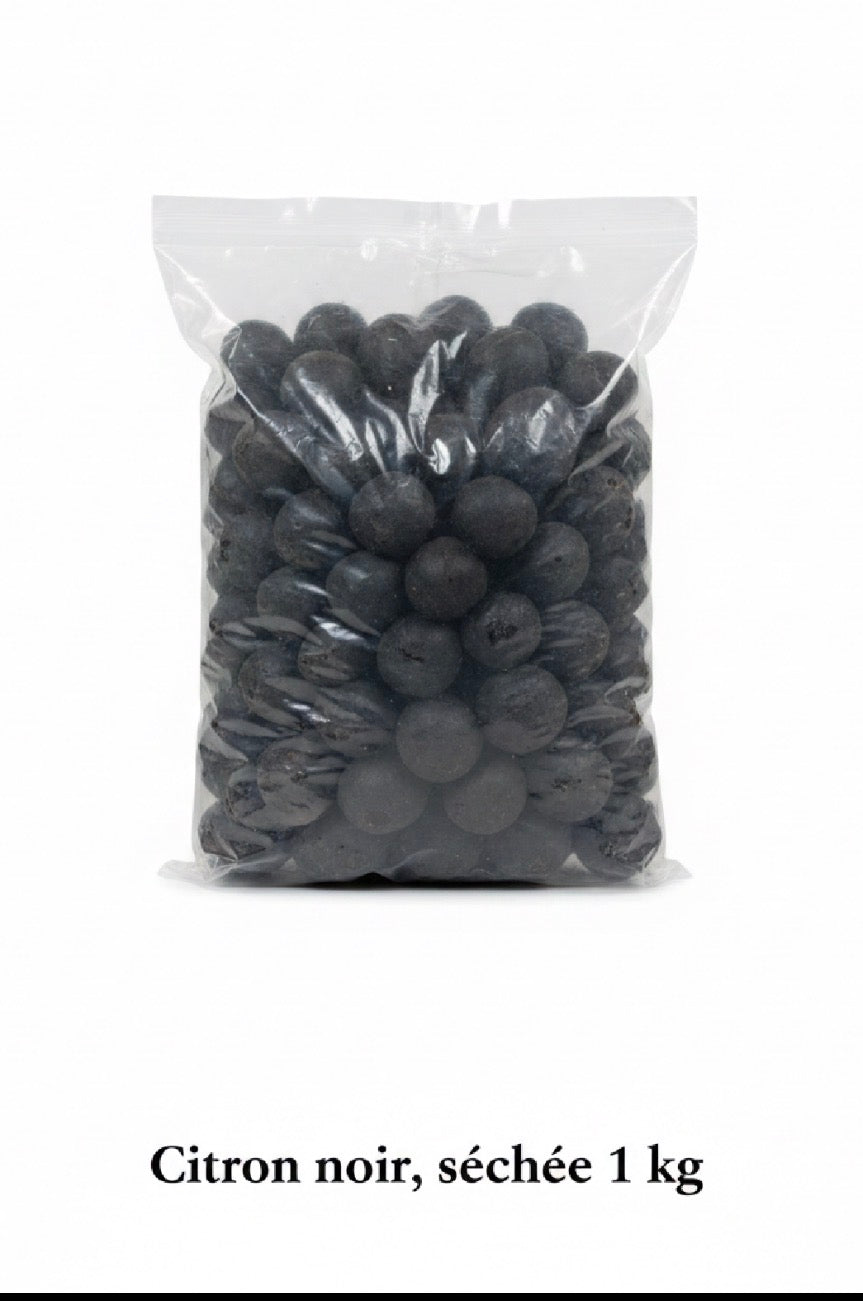 citrons noirs séchés