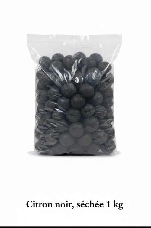 citrons noirs séchés