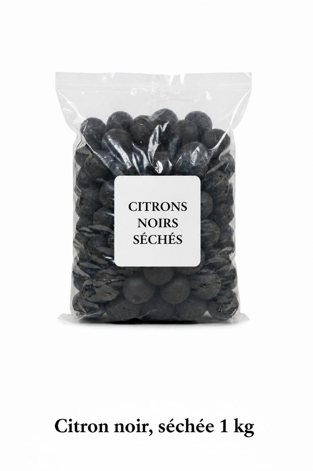 citrons noirs séchés
