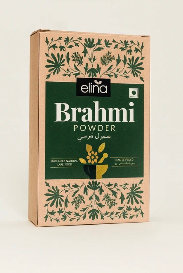 Kit  poudre ayurvedique Brahmi marque Elina