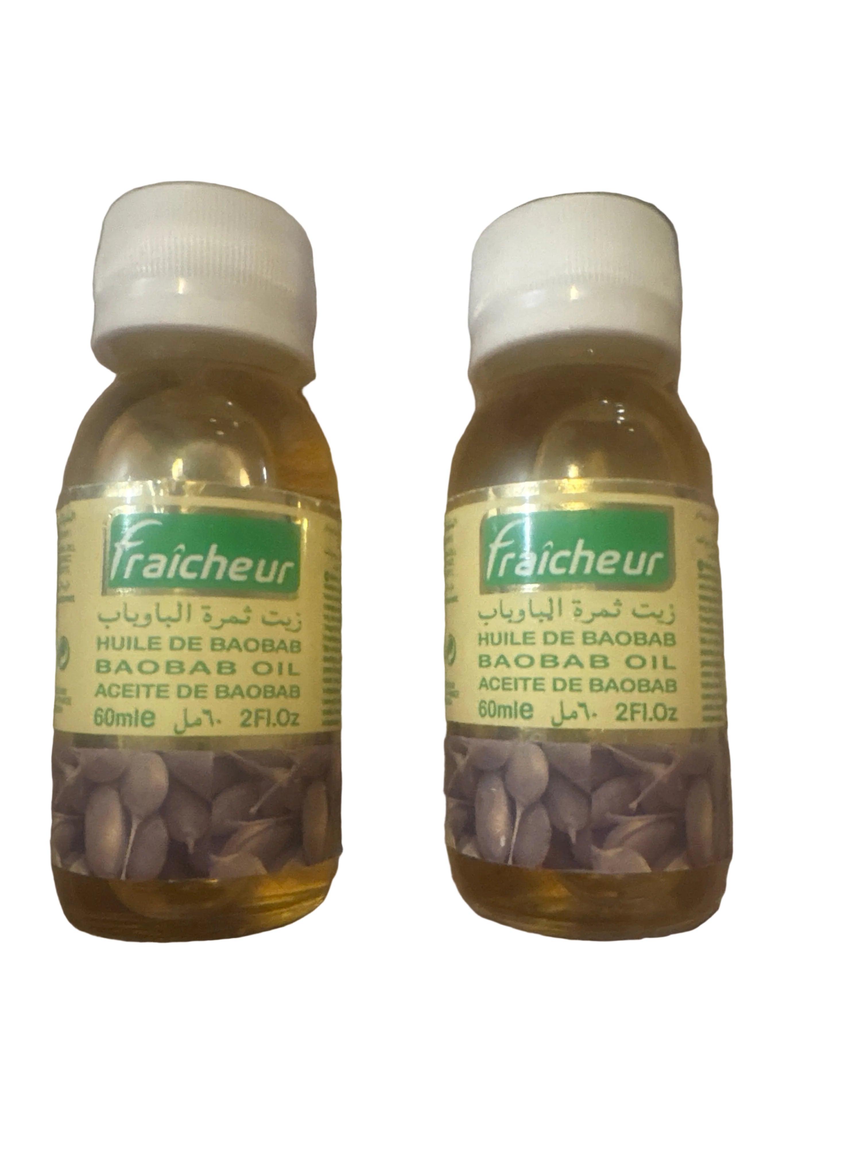 Huile de baobab 60ml X 2
